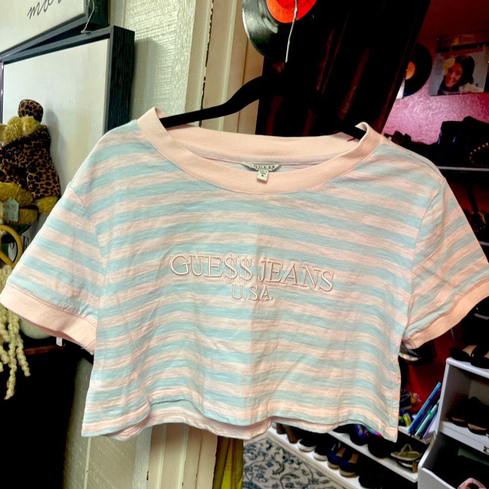 GUE$$ Asap Rocky Crop top Small